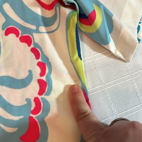 Beachy Boho Oversized Paisley Print Bathing Suit Cover/Dress Women's Size L - Picture 9 of 10